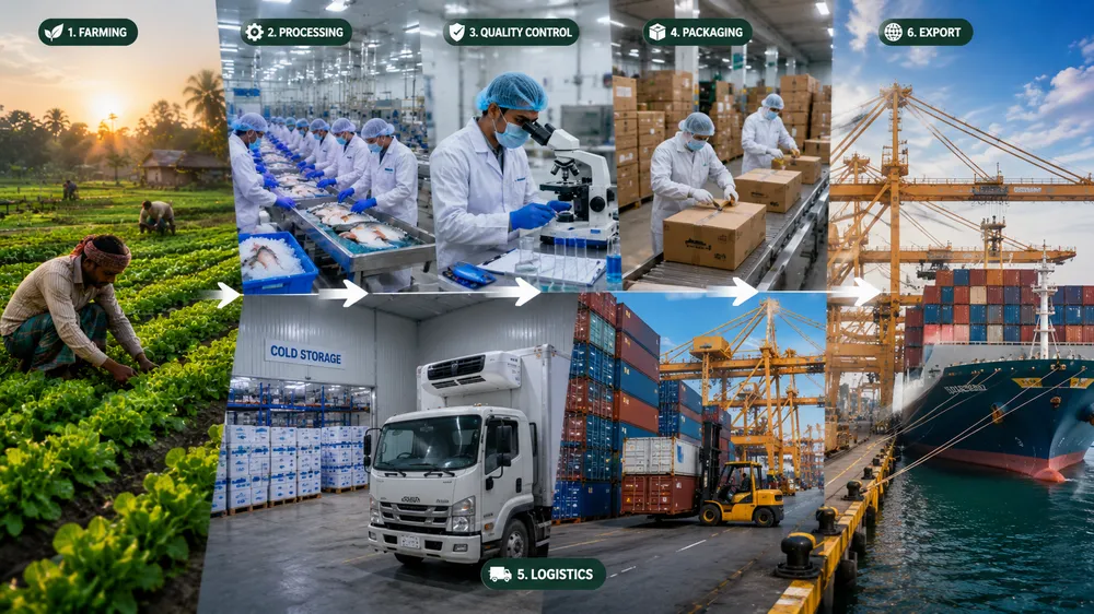Understanding the Agricultural Export Process: A Complete Guide for International Buyers